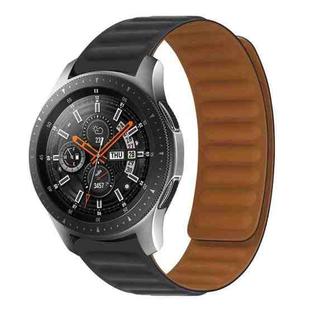 Silicone Magnetic Watch Band For Amazfit GTS 2(Black)