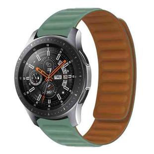 Silicone Magnetic Watch Band For Amazfit GTS 2(Pine Needle Green)