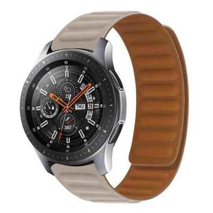 Silicone Magnetic Watch Band For Amazfit Bip S(Khaki)