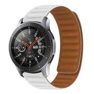 Silicone Magnetic Watch Band For Amazfit GTS(White)