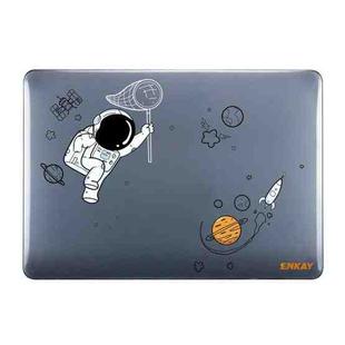 ENKAY Spaceman Pattern Laotop Protective Crystal Case for MacBook Pro 15.4 inch A1707 / A1990(Spaceman No.2)