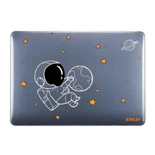 For MacBook Air 13.3 inch A2179 / A2337 ENKAY Spaceman Pattern Laotop Protective Crystal Case(Spaceman No.5)