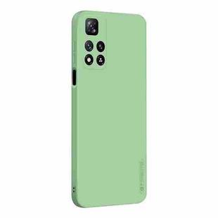 For Xiaomi Redmi Note 11 Pro / 11 Pro+ PINWUYO Liquid Silicone TPU Phone Case(Green)