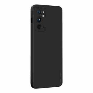 For OnePlus 9RT 5G PINWUYO Liquid Silicone TPU Phone Case(Black)