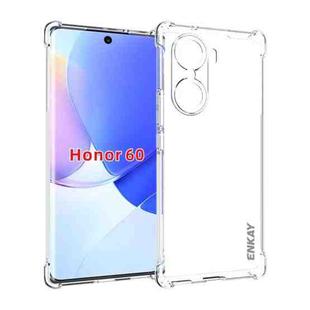 For Honor 60 ENKAY Transparent TPU Shockproof Case