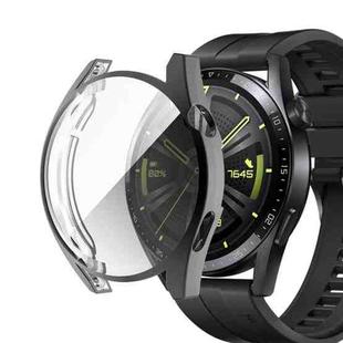 For Huawei Watch GT 3 46mm Fully Surrounded TPU Case with Protective Film(Black)