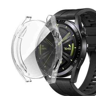 For Huawei Watch GT 3 42mm Fully Surrounded TPU Case with Protective Film(Transparent)