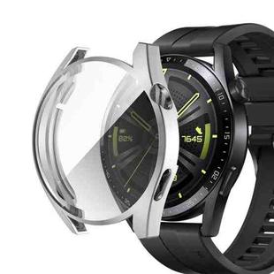 For Huawei Watch GT 3 42mm Fully Surrounded TPU Case with Protective Film(Silver)