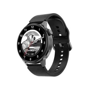 DT4 1.36 inch Silicone Watchband Color Screen Smart Watch(Black)