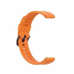 For Huawei Watch Fit mini Solid Silicone Watch Band(Orange)