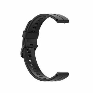 For Huawei Watch Fit mini Solid Silicone Watch Band(Black)