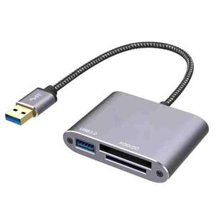 3 in 1 USB3.0 to USB/XQD/SD Card Reader
