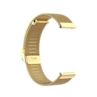For Huawei Watch GT3 46mm Milan Metal Steel Mesh Buckle Watch Band(Gold)