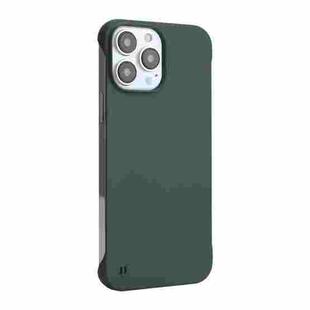 For iPhone 12 / 12 Pro ENKAY Matte Frameless Hard PC Case(Dark Green)