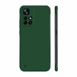 For Xiaomi Redmi Note 11 5G / Note 11T 5G Global / Note 11S 5G / Poco M4 Pro 5G Global  ENKAY Matte Frameless Hard PC Phone Case(Dark Green)