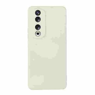 For Honor 90 Pro ENKAY Liquid Silicone Soft Shockproof Phone Case(Beige)