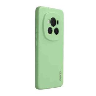 For Honor Magic6 ENKAY Liquid Silicone Soft Shockproof Phone Case(Light Green)