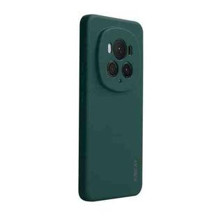 For Honor Magic6 Pro ENKAY Liquid Silicone Soft Shockproof Phone Case(Dark Green)