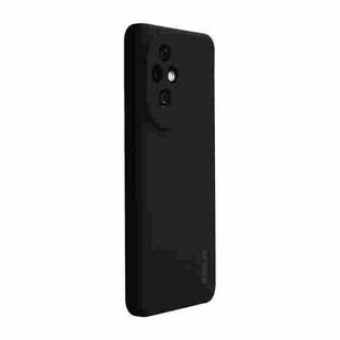 For Honor 200 ENKAY Liquid Silicone Soft Shockproof Phone Case(Black)