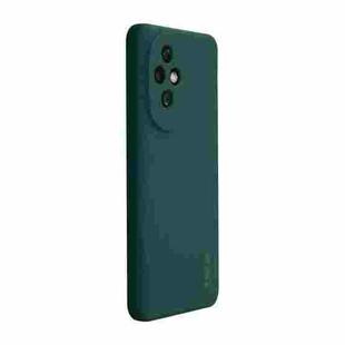 For Honor 200 ENKAY Liquid Silicone Soft Shockproof Phone Case(Dark Green)