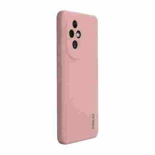 For Honor 200 ENKAY Liquid Silicone Soft Shockproof Phone Case(Pink)