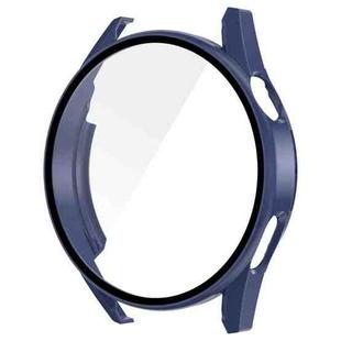 For Huawei Watch GT 3 42mm ENKAY Matte PC Frame + Tempered Glass Protector Case(Dark Blue)