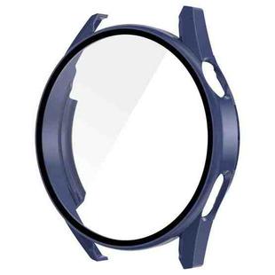For Huawei Watch GT 3 46mm ENKAY Matte PC Frame + Tempered Glass Protector Case(Dark Blue)