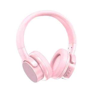 A53 TWS HIFI Stereo Wireless Bluetooth Gaming Headset with Mic(Pink)