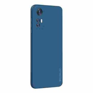 For Xiaomi 12 PINWUYO Liquid Silicone TPU Phone Case(Blue)
