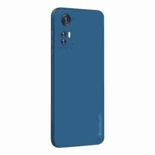 For Xiaomi 12 Pro PINWUYO Liquid Silicone TPU Phone Case(Blue)