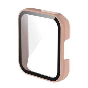 For Xiaomi Redmi Watch 2 Lite PC Toughened Film All-in-One Full-Enclosed Case(Pink)