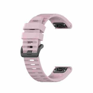 For Garmin Approach s62 Silicone Watch Band(Rose Pink)