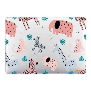 ENKAY Animal Series Pattern Laotop Protective Crystal Case For MacBook Pro 13.3 inch A2251 / A2289 / A2338 2020(Animals No.2)