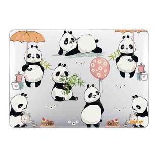 ENKAY Animal Series Pattern Laotop Protective Crystal Case For MacBook Pro 15.4 inch A1707 / A1990(Panda)