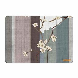 ENKAY Vintage Pattern Series Laotop Protective Crystal Case For MacBook Pro 15.4 inch A1707 / A1990(Plum Blossom)