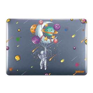 ENKAY Star Series Pattern Laotop Protective Crystal Case For MacBook Pro 13.3 inch A1706 / A1708 / A1989 / A2159(Balloon Astronaut)