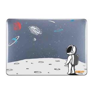 For MacBook Air 13.3 inch A1932 / A2179 / A2337 ENKAY Star Series Pattern Laotop Protective Crystal Case(Backpack Astronaut)