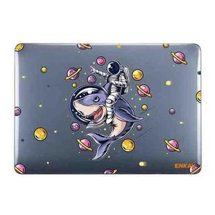 For MacBook Air 13.3 inch A1932 / A2179 / A2337 ENKAY Star Series Pattern Laotop Protective Crystal Case(Shark Astronaut)