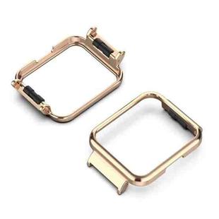 For Xiaomi Redmi Watch 2 Metal Watch Frame(Rose Gold)