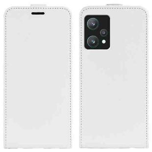 For OPPO Realme 9 Pro / Realme V25 R64 Texture Vertical Flip Leather Phone Case(White)