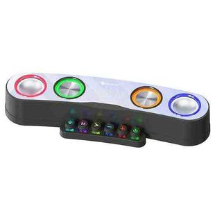 Newrixing NR555 Desktop Colorful LED Gaming Bluetooth Speaker Support TF & FM