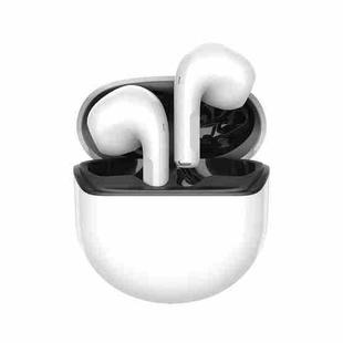 JSM-LB27 Bluetooth 5.0 TWS Wireless Mini Earphone with Noise-Cancelling(White)