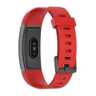 8-shape Silicone Watch Band for Realme Band RMA199(Red)