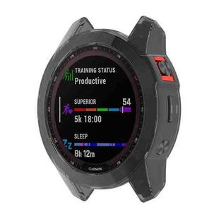 For Garmin Fenix 7 Shockproof TPU Soft Protective Case(Black)