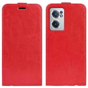 For OnePlus Nord CE 2 5G R64 Texture Single Vertical Flip Leather Phone Case(Red)