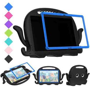 For Samsung Galaxy Tab A7 10.4 T500 / T505 Octopus Style EVA + PC Tablet Case with Strap(Black)