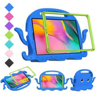 For Samsung Galaxy Tab A 8.0 T290 / T295 2019 Octopus EVA + PC Tablet Case with Strap(Blue)