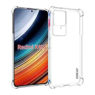 For Xiaomi Redmi K40S ENKAY Clear TPU Shockproof Case