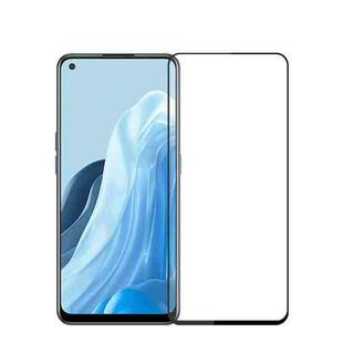 For OPPO Find X5 Lite / Reno7 5G PINWUYO 9H 2.5D Full Screen Tempered Glass Film(Black)