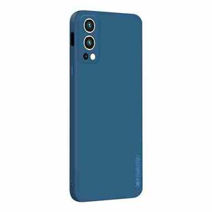 For OnePlus Nord 2 5G PINWUYO Sense Series Liquid Silicone TPU Phone Case(Blue)